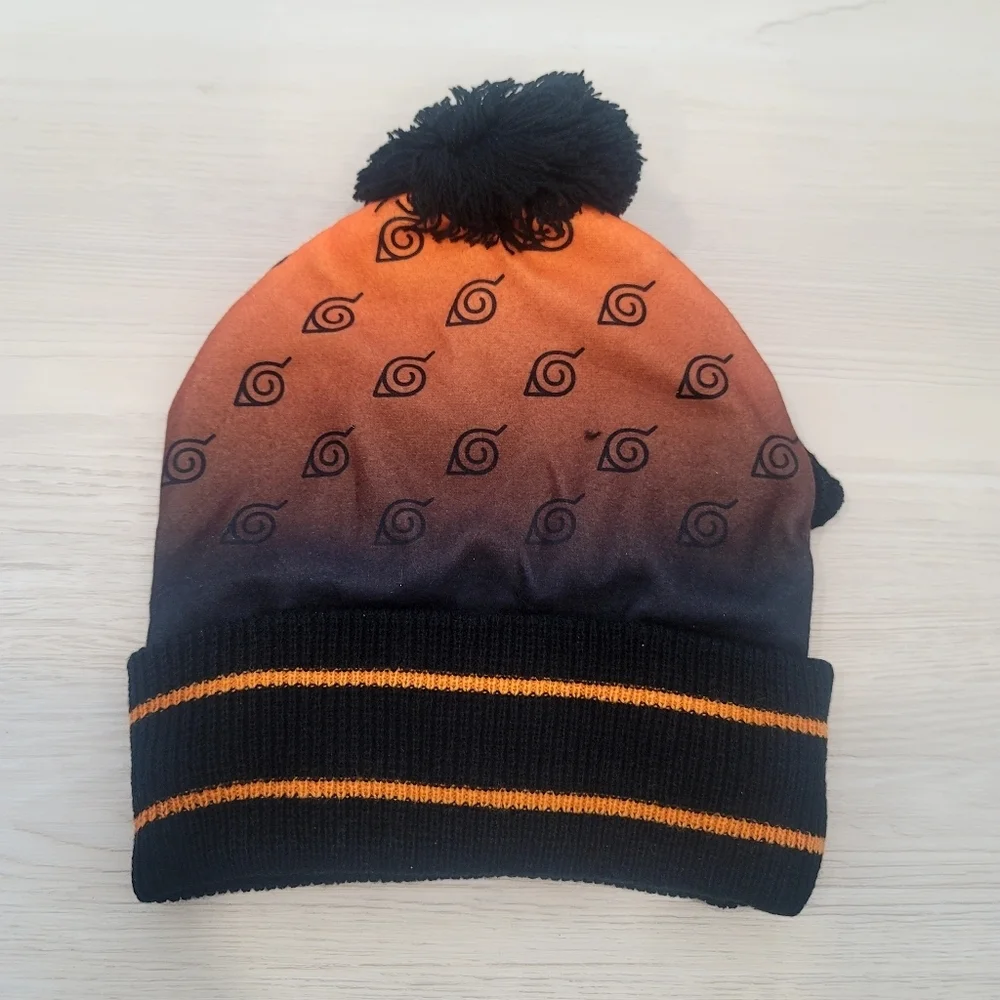 NEW NARUTO Set of 3 winter items 2 beanies and one pair of gloves yo